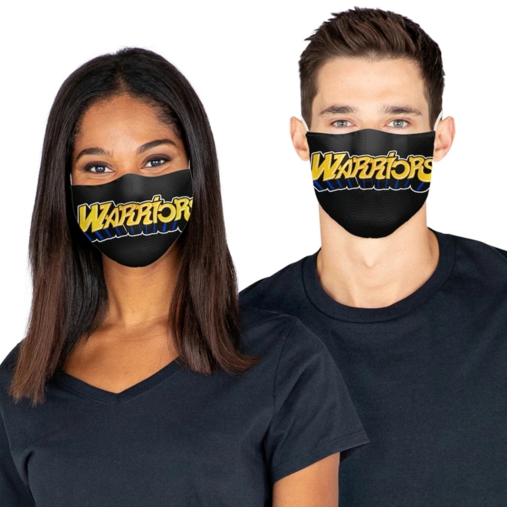 NBA Warriors Team Face Mask Unisex New